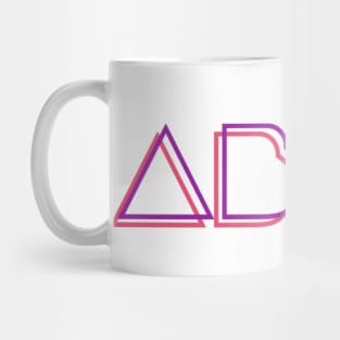 ABDL - Retro Pink & Purple Mug